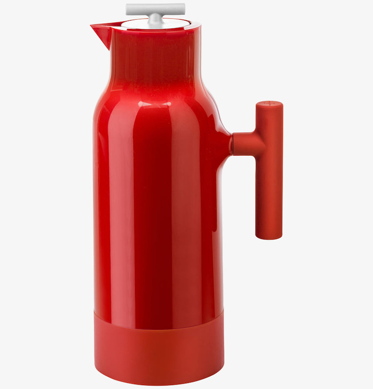 Accent Kaffekanna Röd från Sagaform på vit bakgrund