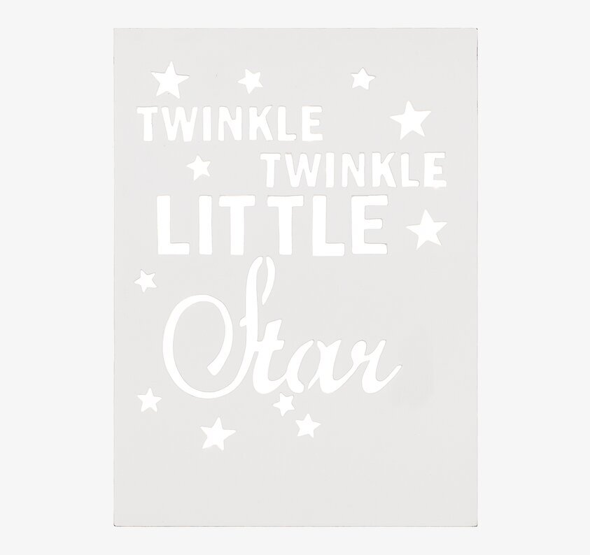 Trätavla Twinkle M. Ljusslinga från Different Design