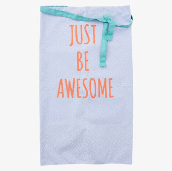 Förkläde Just Be Awesome från Rice med färgstark design