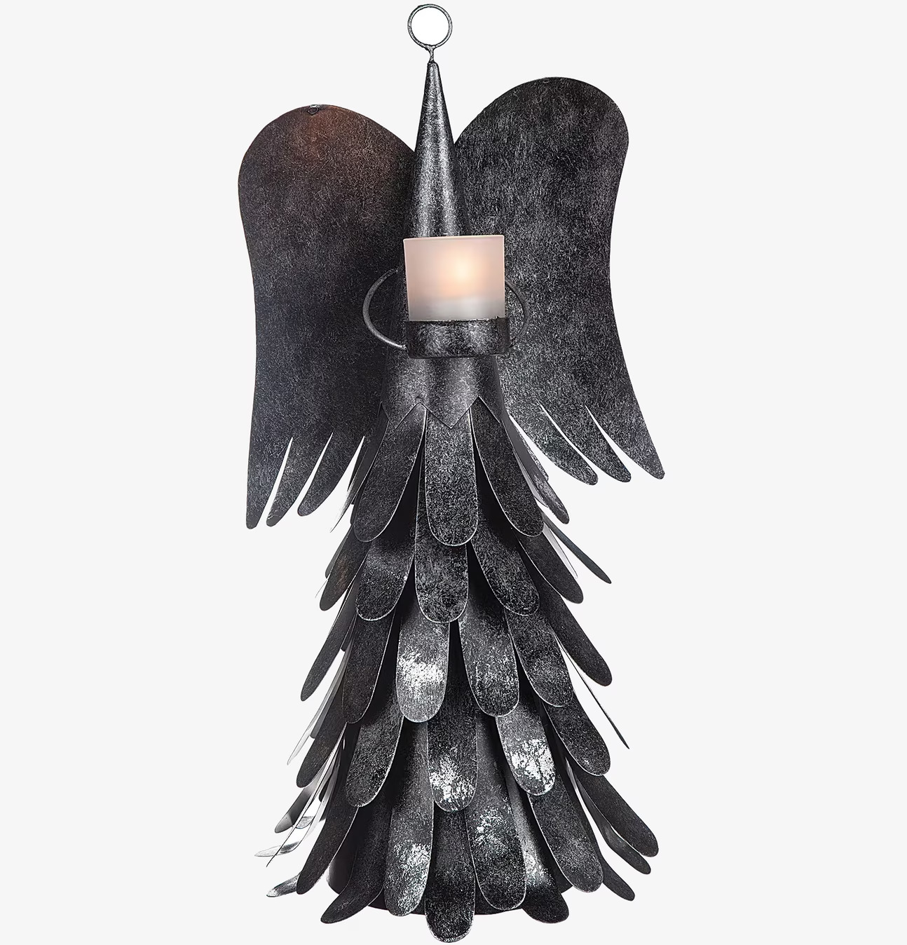 Smide Lykta Ängel Svart/Silver från Different Design