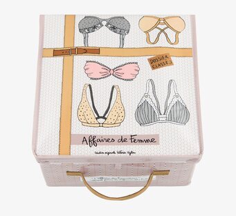 Förvaringsbox Bh/Bad från Derriére la porte med mönster