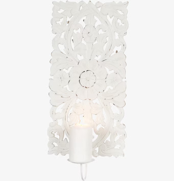 Väggdekor Inkl Ljushållare från Different Design i trä