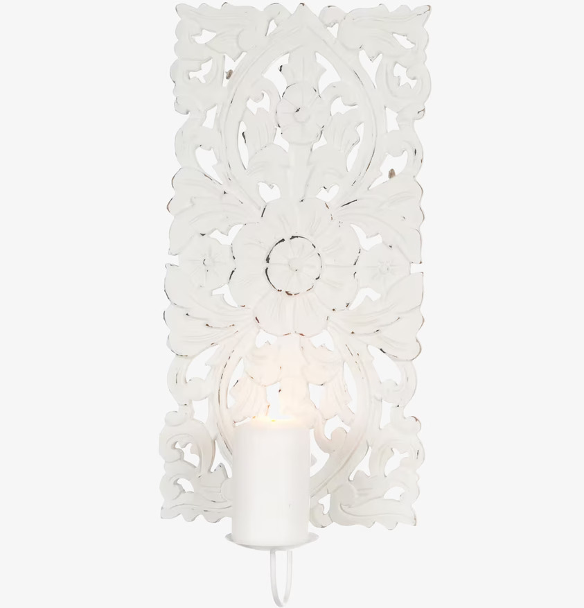 Väggdekor Inkl Ljushållare från Different Design i trä