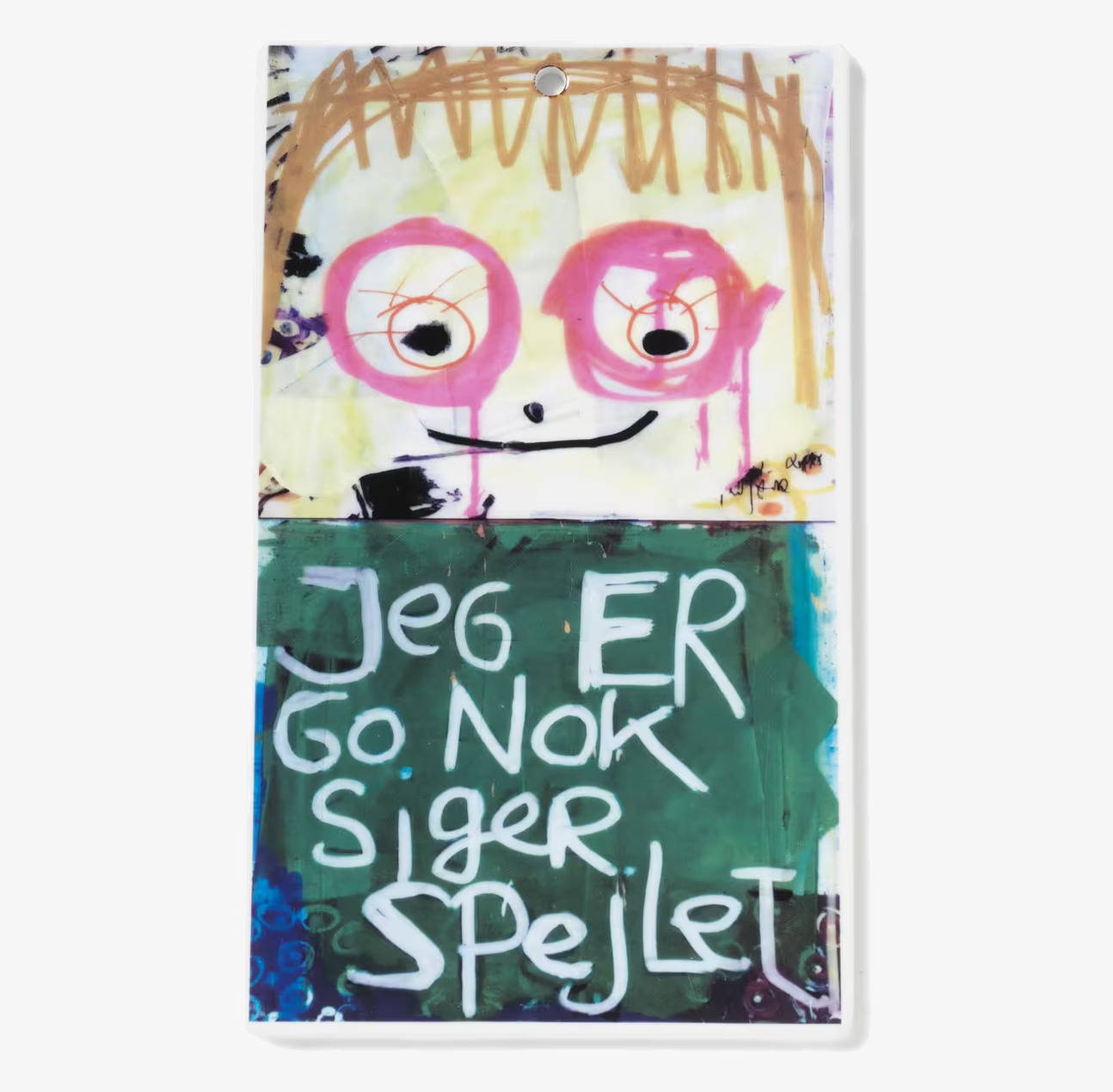 Porcelain Art - Jeg Er från Poul Pava, porslinskonstverk