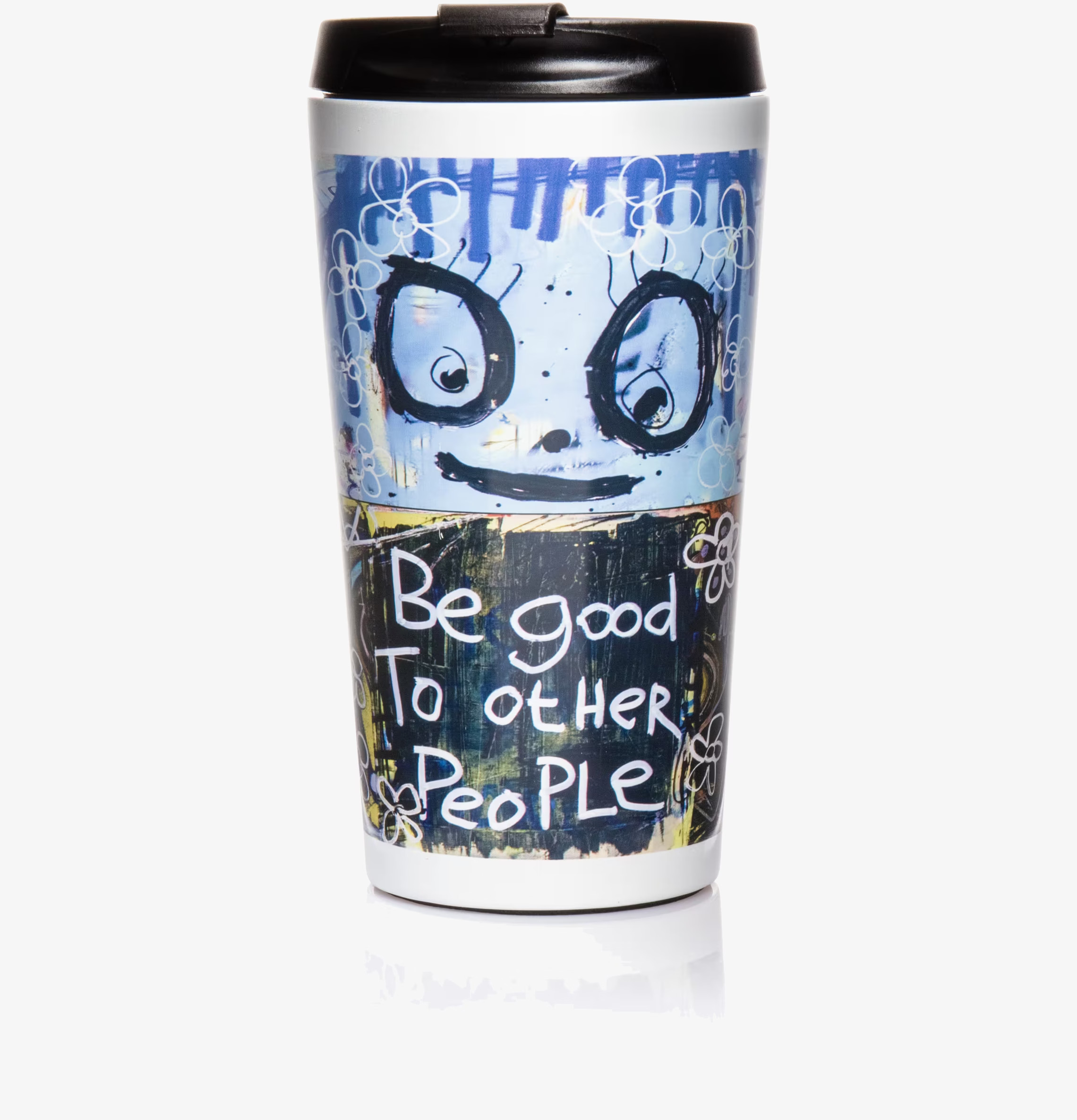 ToGo Termomugg - Be Good från Poul Pava med konstnärlig design