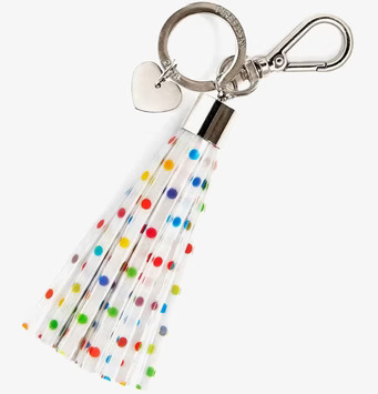 Reflextofs Multi Dots Print från Firefly med färgglada prickar