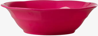Djup Tallrik - Neon Pink från Rice i stark rosa färg