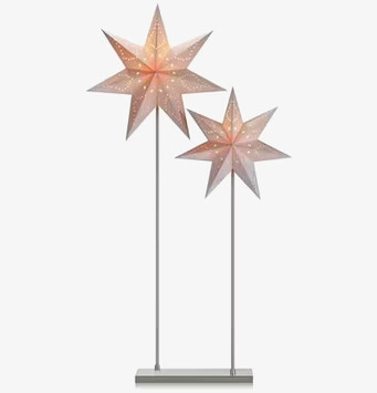 Sävedalen Golvljusstake från Markslöjd med stjärndesign