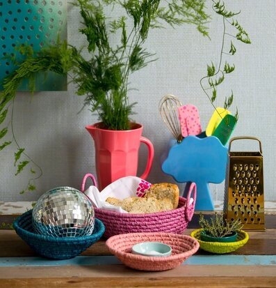 Ovala Brödkorgar Rice från Rice i olika färger och storlekar