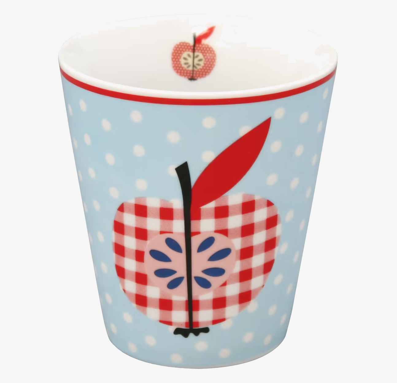 Happy Mugs - Big Apple från Krasilnikoff med äppeldesign