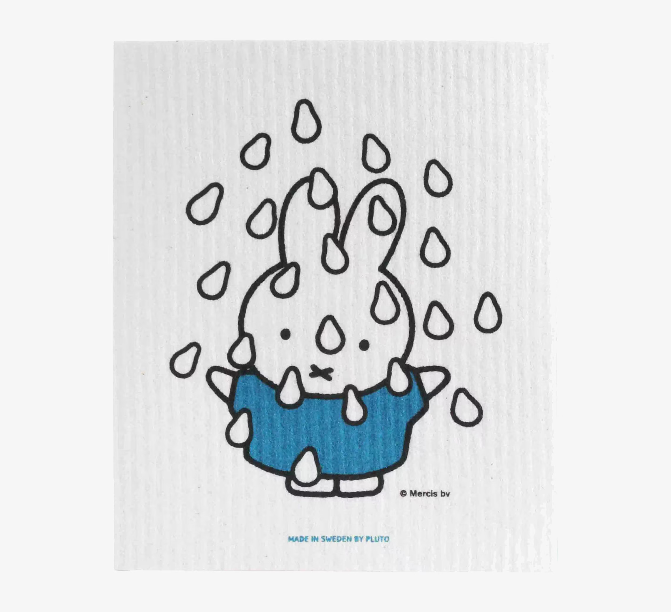 Disktrasa Miffy Blå från Pluto Produkter med Miffy-motiv