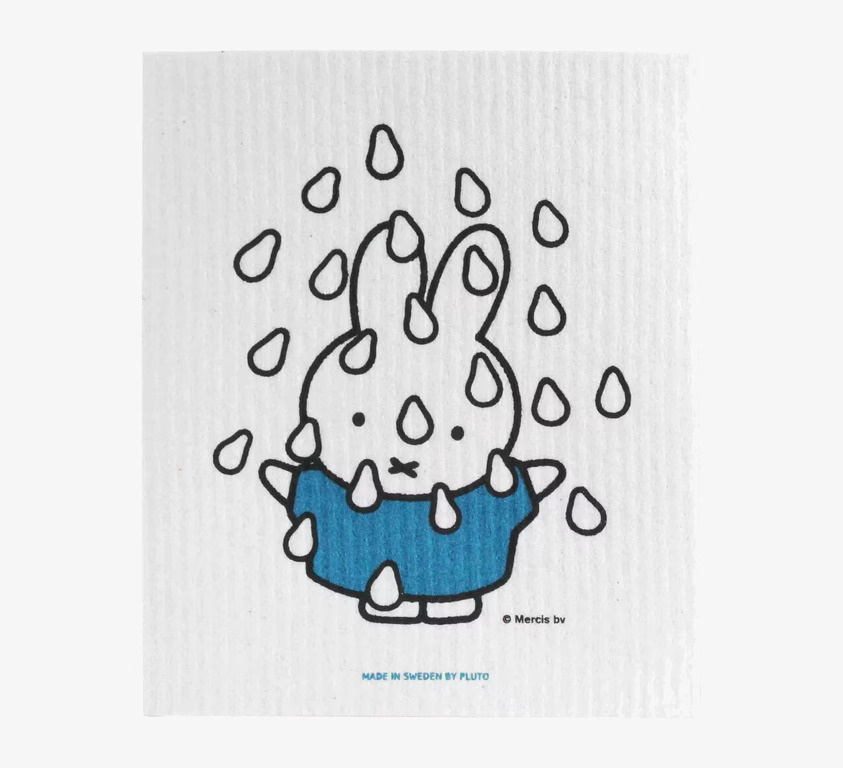 Disktrasa Miffy Blå från Pluto Produkter med Miffy-motiv