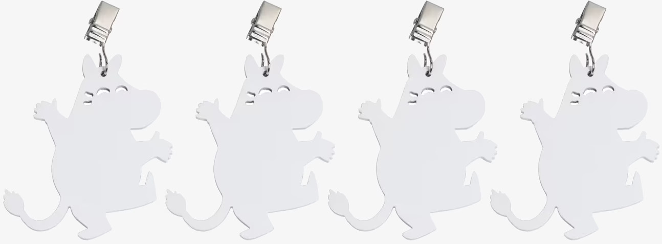 Duktyngd Mumin från Pluto Produkter mot vit bakgrund