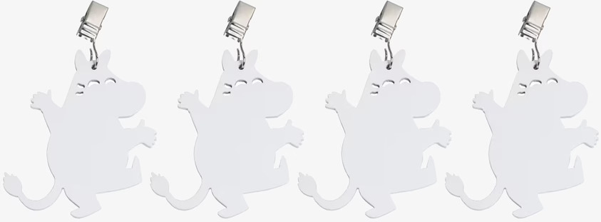 Duktyngd Mumin från Pluto Produkter mot vit bakgrund