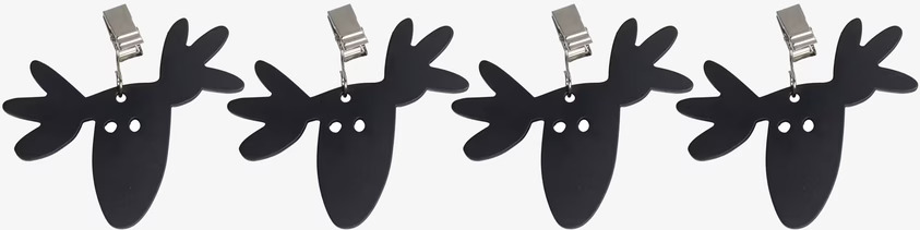 Duktyngd Älg från Pluto Produkter i rad på vit bakgrund