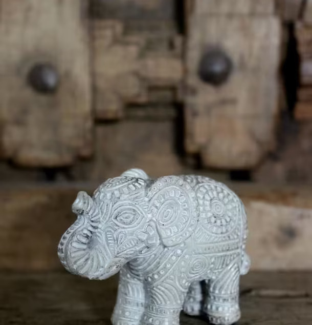 Elefant Liten - Majas Cottage med detaljerade mönster