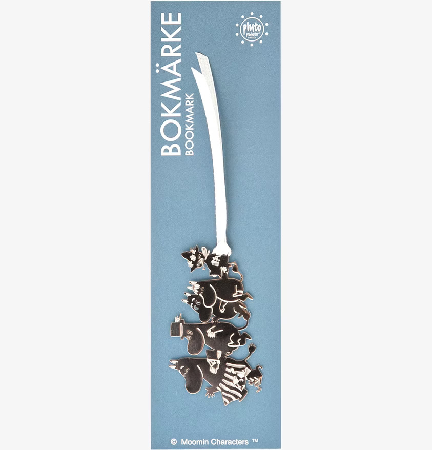 Bokmärke Muminfamiljen från Pluto Produkter i siluettform