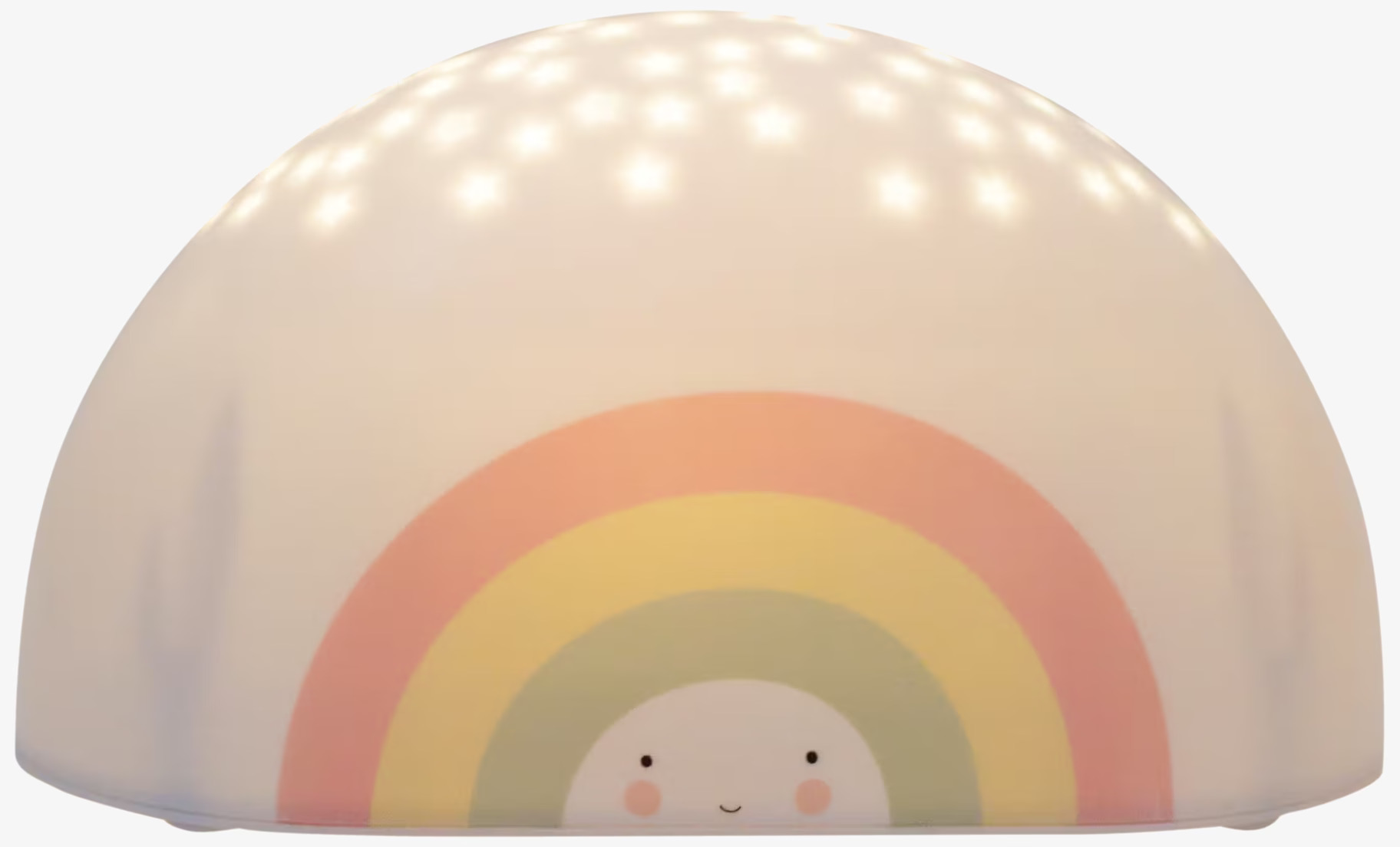 Lampa Projector Rainbow från A Little Lovely Company i barnrum