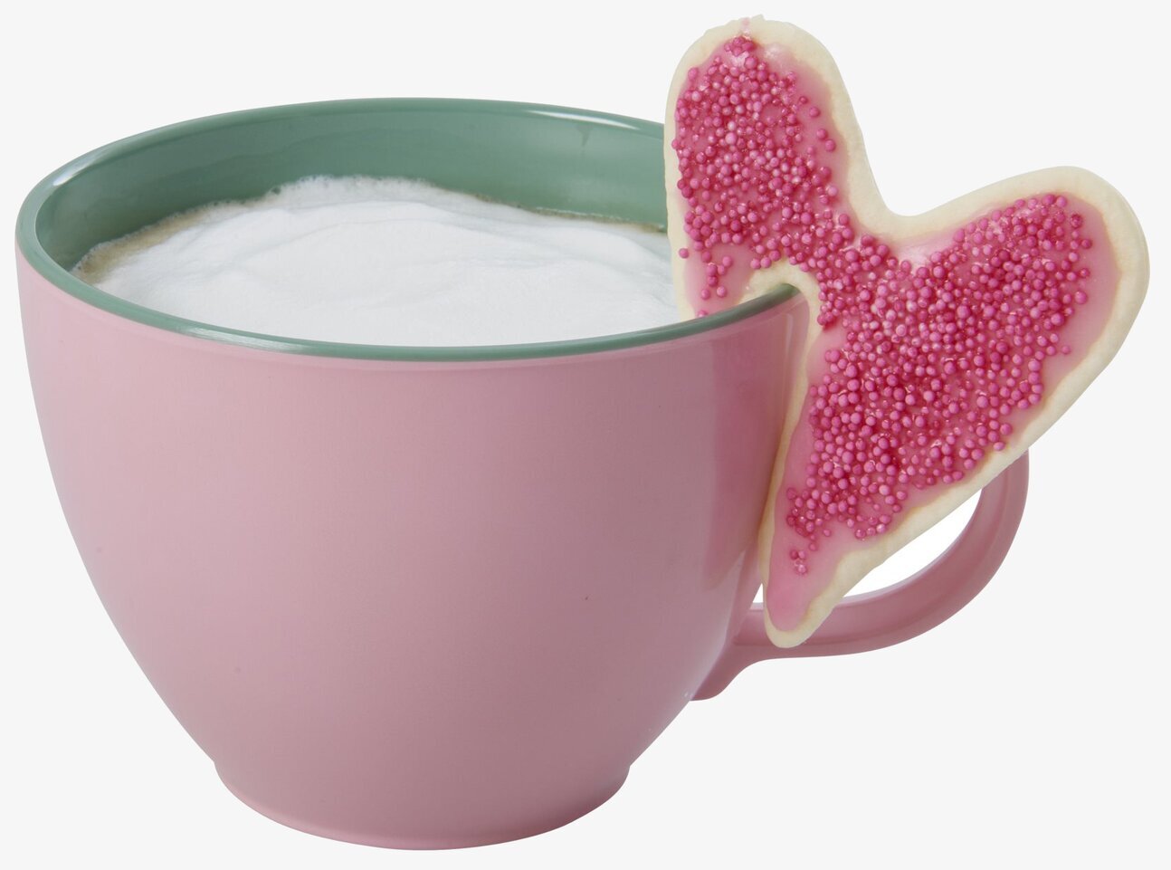 Kakformar 3-Pack från Rice med hjärtformad kaka på kopp