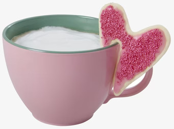 Kakformar 3-Pack från Rice med hjärtformad kaka på kopp