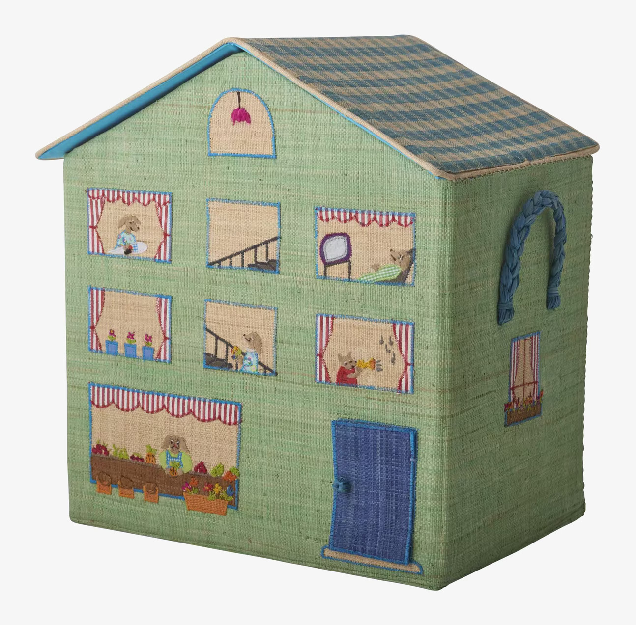 Förvaringskorg Large High Rise från Rice med lekfull design