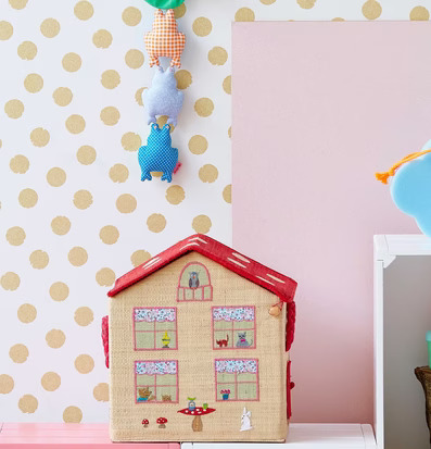 Förvaringskorg Small High Rise från Rice i barnrum