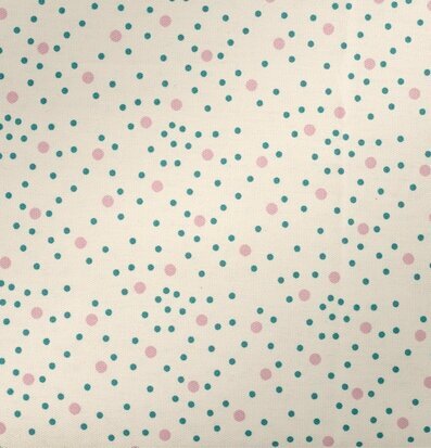 Vaxduk Connecting The Dots från Rice med prickigt mönster