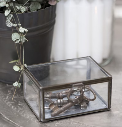 Ljusstake Glasburk från IB Laursen med dekorativa element