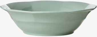 Skål - Khaki från Rice i mjuk khakifärg på vit bakgrund