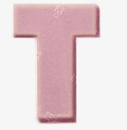 Reflexklistermärken från Firefly i ljusrosa på vit bakgrund