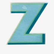 Reflexklistermärken från Firefly med ett reflekterande Z