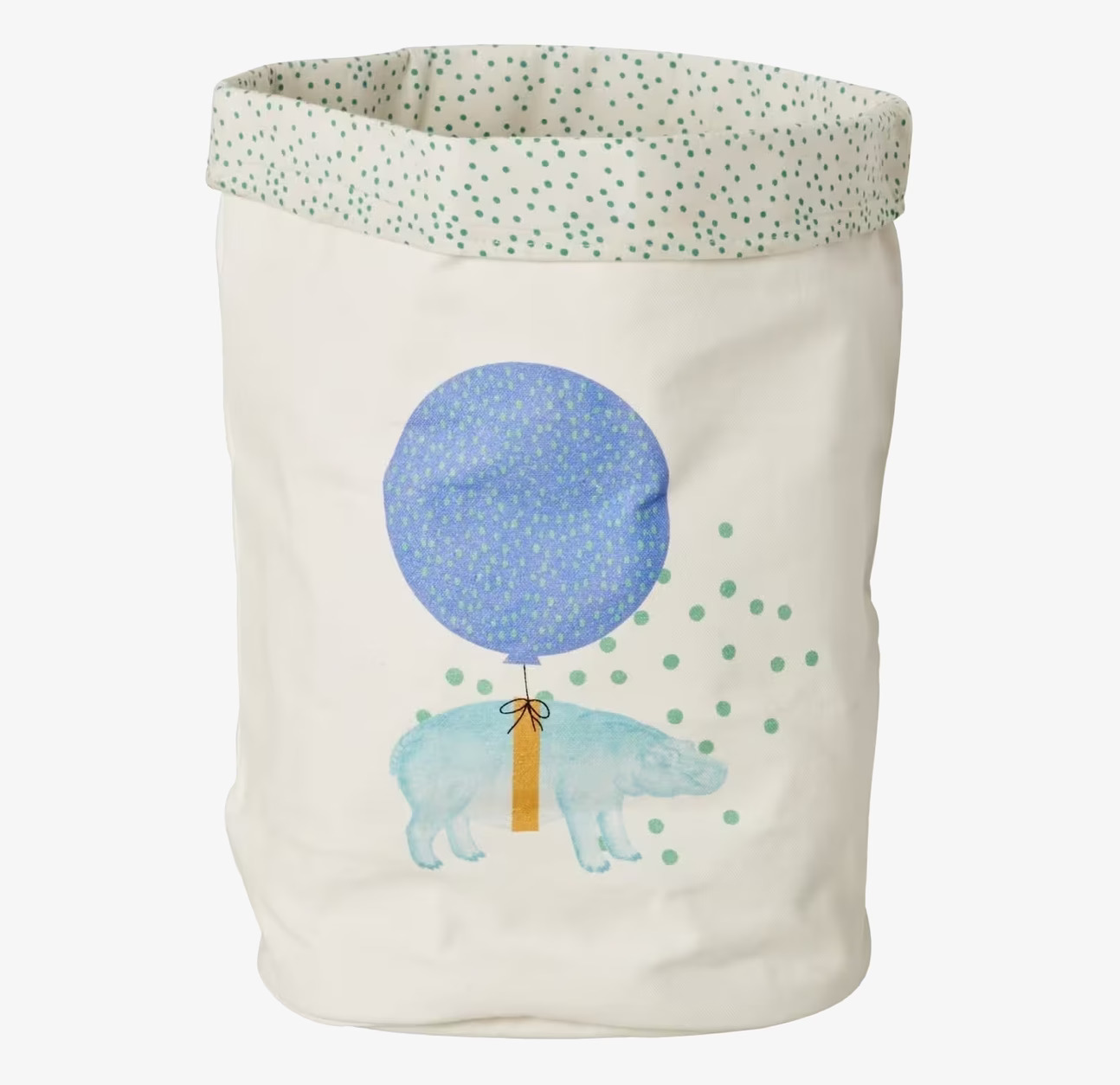 Förvaringskorgar Animal Print från Rice med isbjörnsmotiv