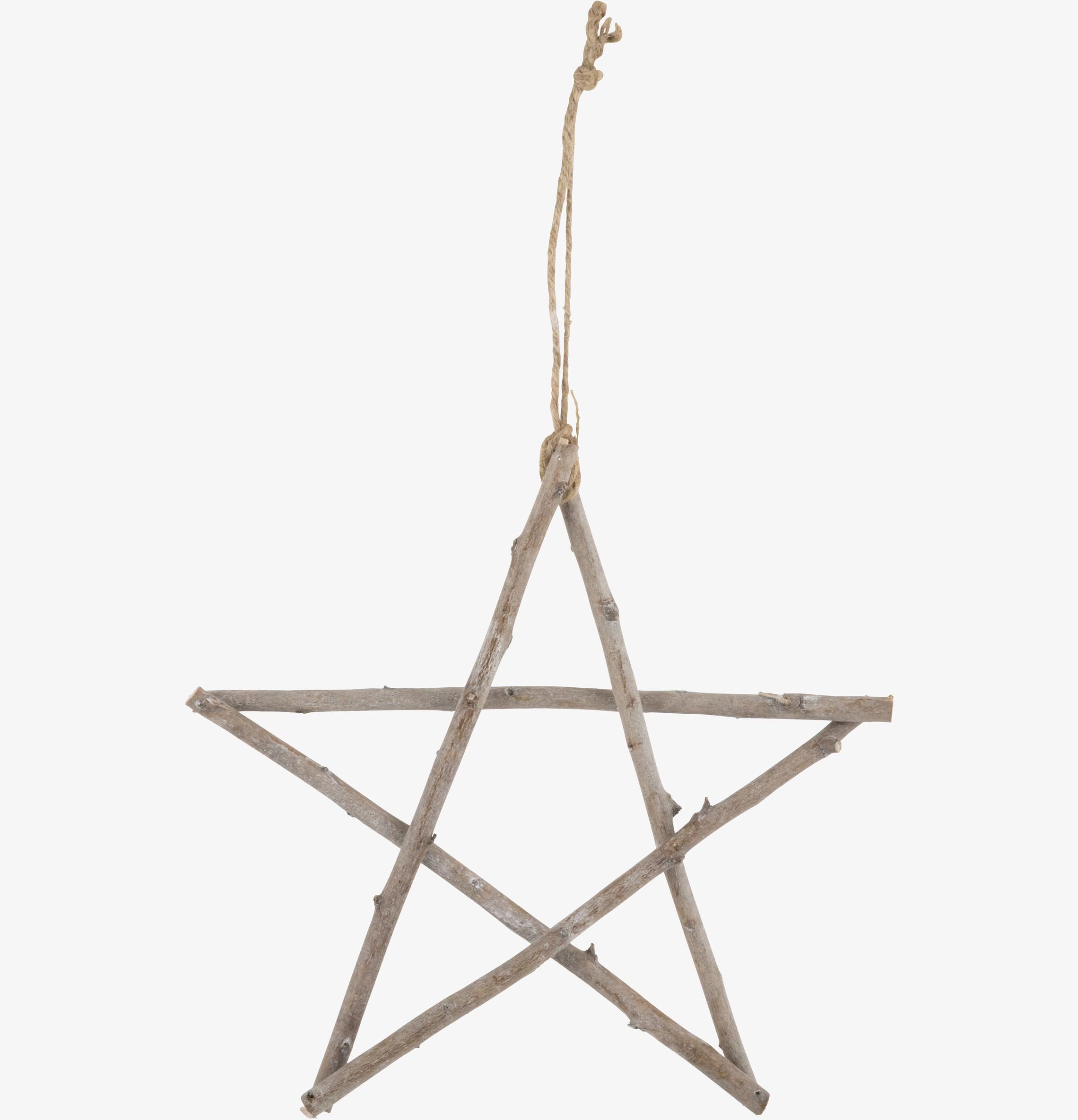 Trästjärna Pinnar S från IB Laursen på vit bakgrund