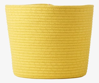 Förvaringskorg Yellow Rice från Rice i livfull gul färg