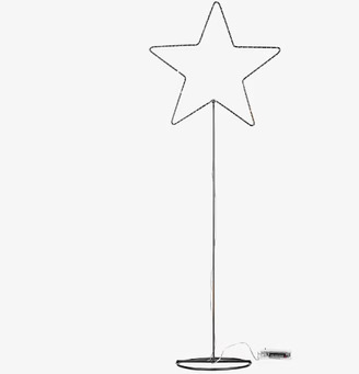 Stjärna Smide Golv Med Ljusslinga från Different Design