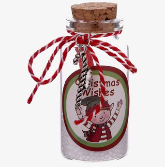 Juldörr Inkl Önskeburk från Puckator med julig design