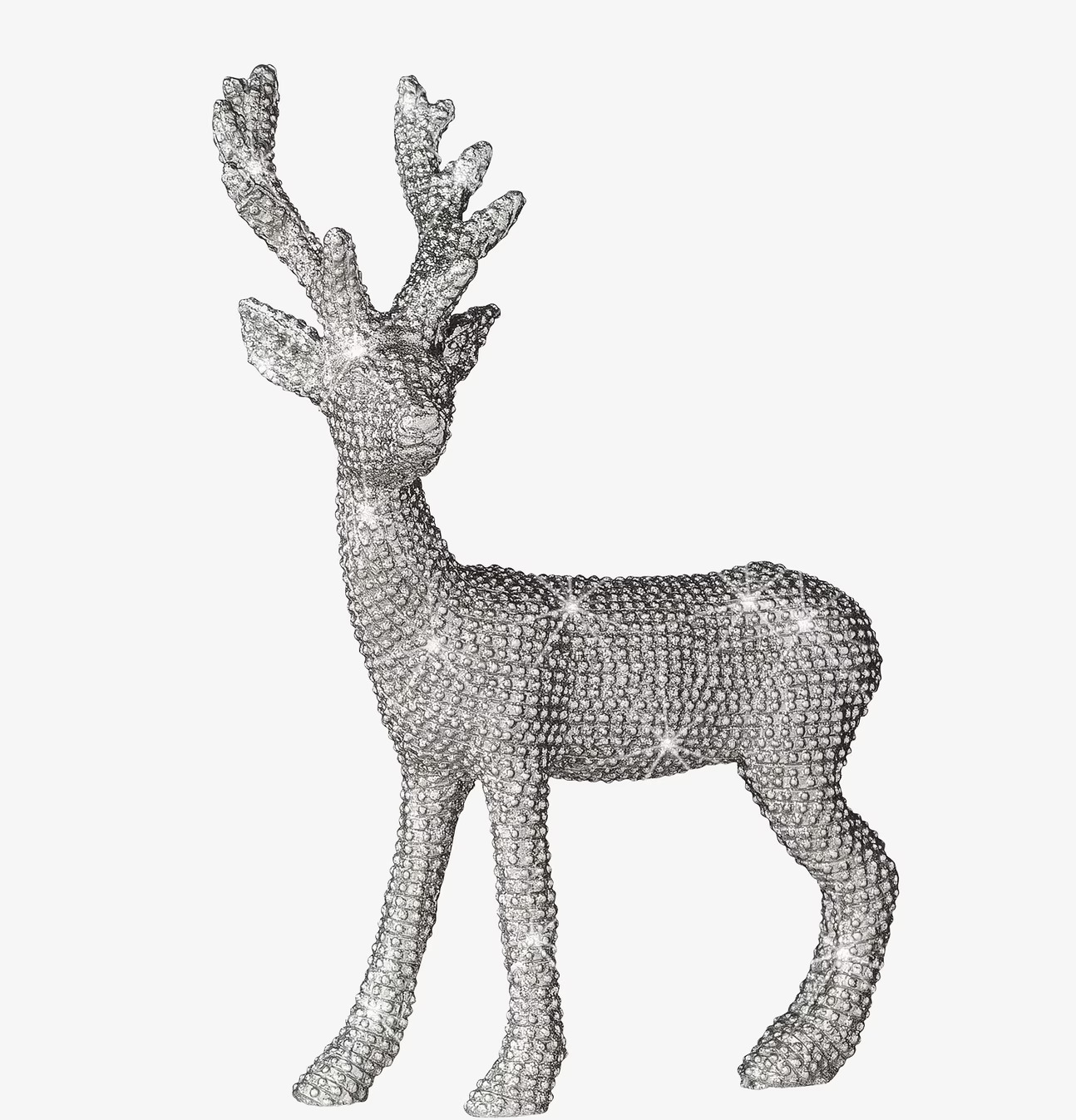 Dekoration Ren Silver från Bloomingville med pärldetaljer