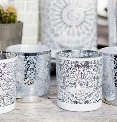 Maroccan - Majas Cottage ljushållare med marockanska mönster