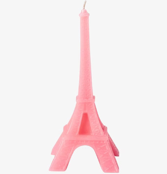 Ljus Eiffeltornet Rosa från Rice i detaljrik design