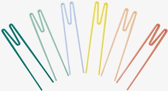 Ätpinnar Barn Shine Colors från Rice i sju olika färger