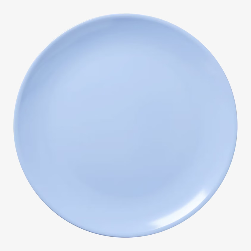 Pizzatallrik Melamin Blå från Rice i hållbart melaminmaterial