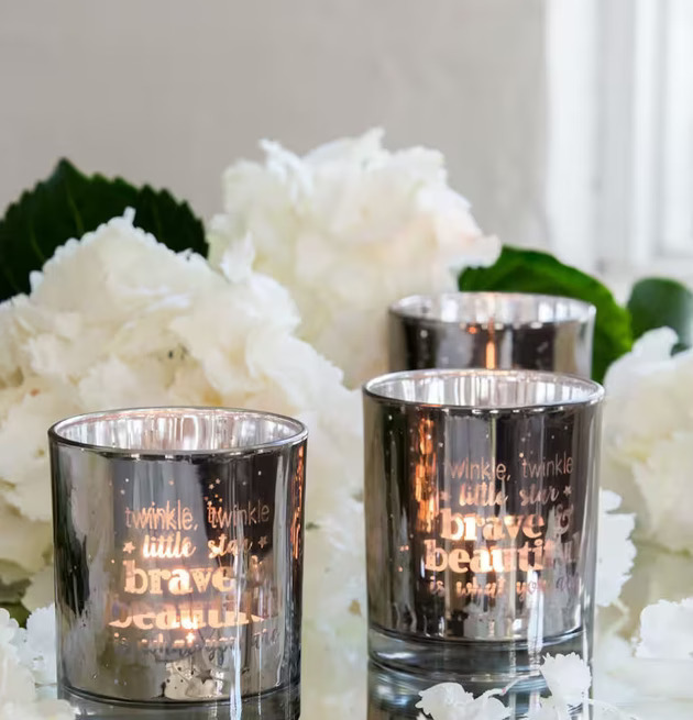 Twinkle - Majas Cottage ljuslyktor med spegelliknande yta