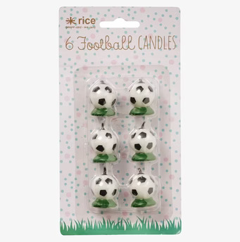 Tårt & Kakljus Fotboll från Rice i genomskinlig förpackning