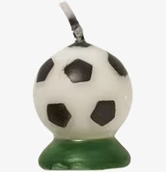 Tårt & Kakljus Fotboll från Rice med fotbollsdesign