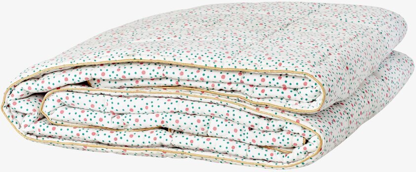 Cotton Quilt Dots Print från Rice med färgglada prickar