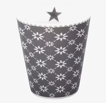 Happy Mugs - Diagonal Charcoal från Krasilnikoff i porslin