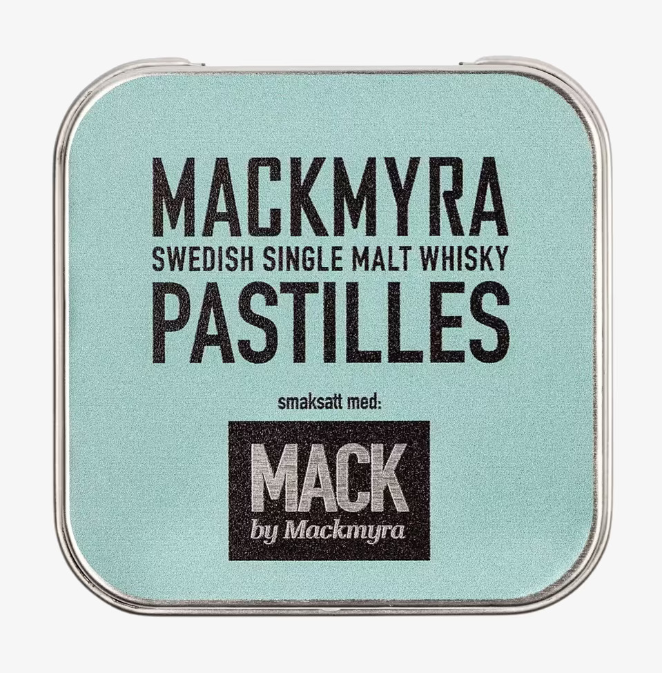 Mackmyra Pastiller MACK från Brand Of Gefle i metallask