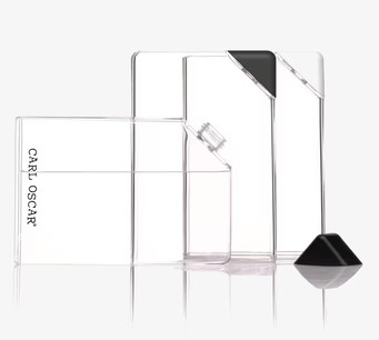 Vattenflaska AquaPAD Vit från Carl Oscar med vit och svart kork