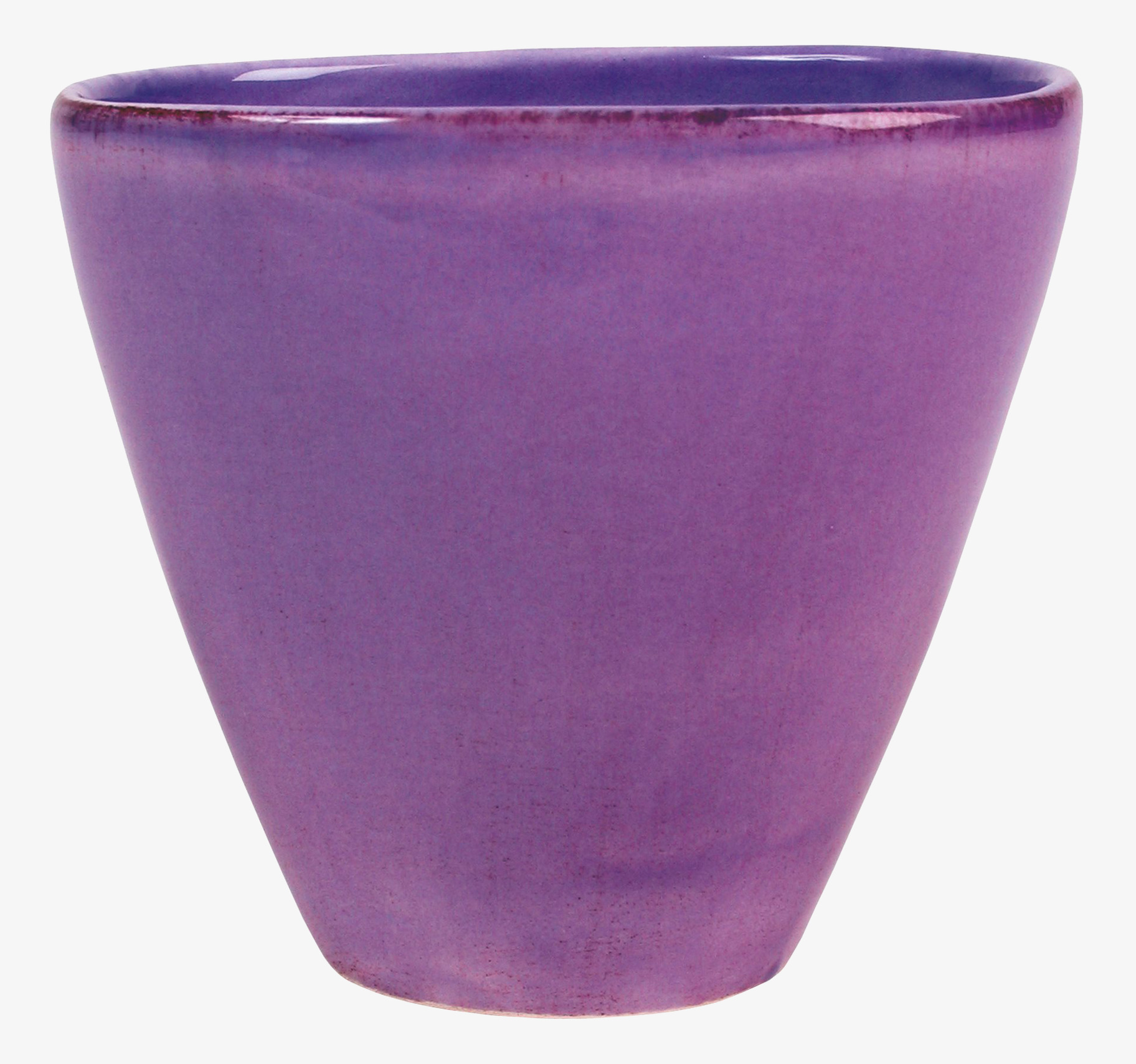 Oval Tea Cup Lavendel från Rice i lavendelfärgad keramik