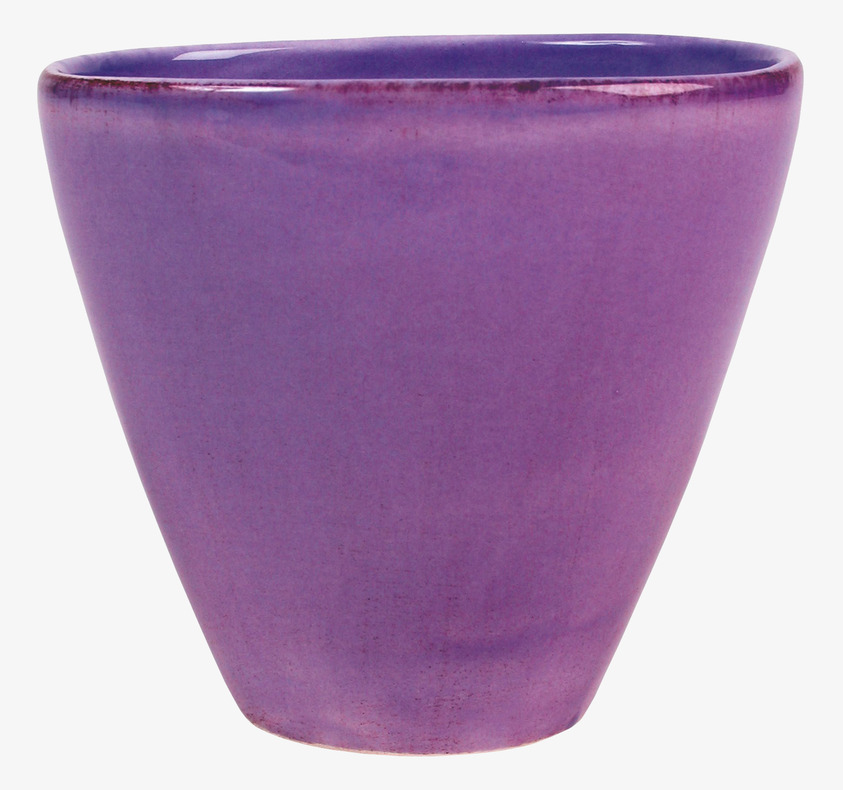 Oval Tea Cup Lavendel från Rice i lavendelfärgad keramik